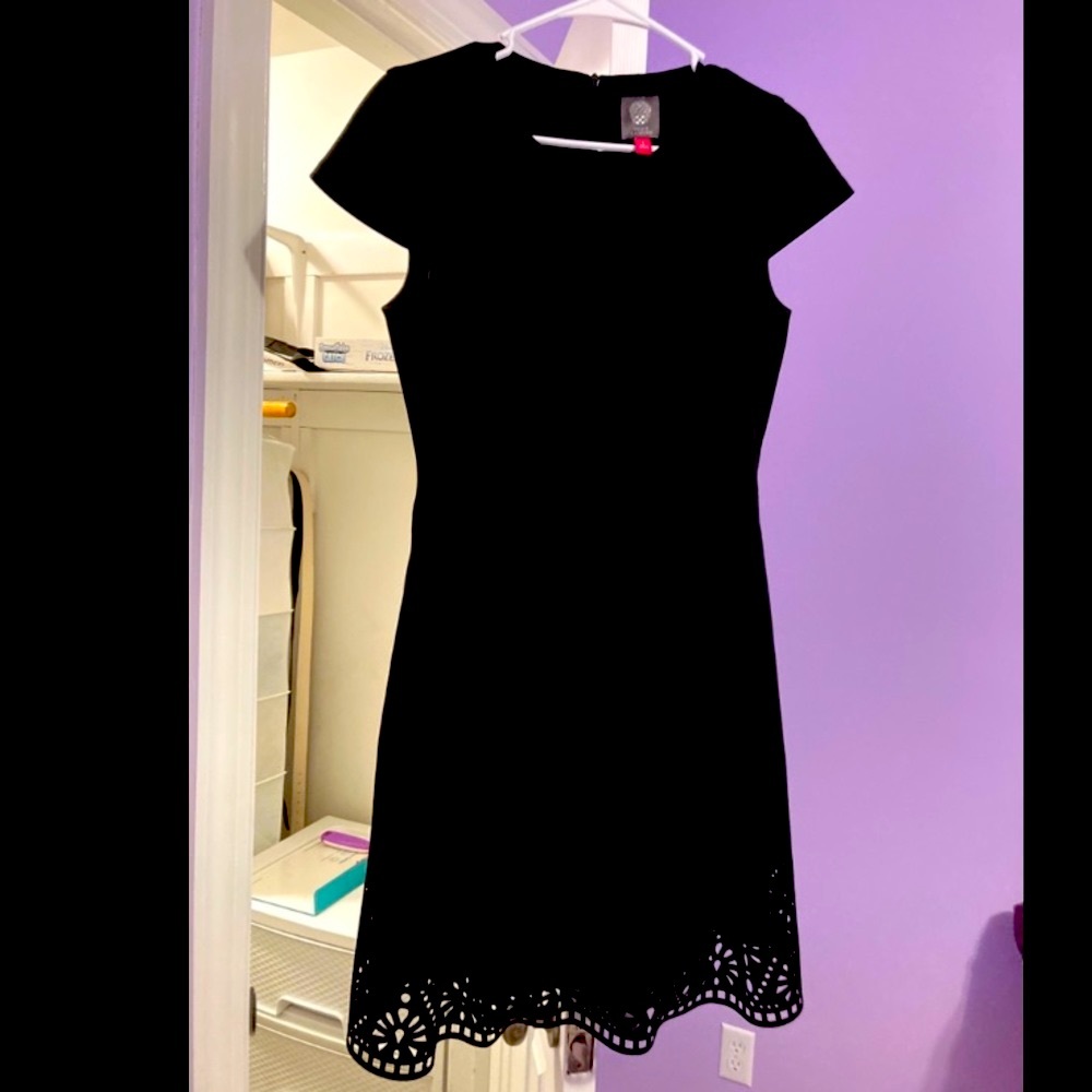 Black and casual beautiful dress